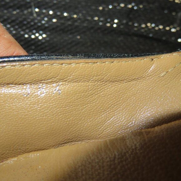 VALENTINO GARAVANI Black Rhinestone Embellished Ballet Flats driving loafers - Picture 11 of 14